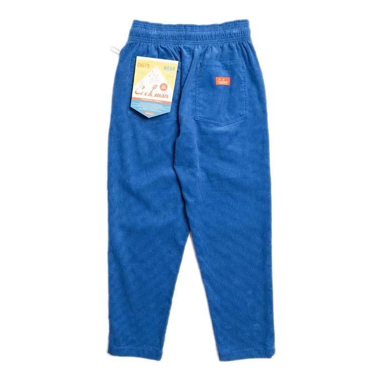 Cookman Chef Pants - Corduroy : Royal Blue