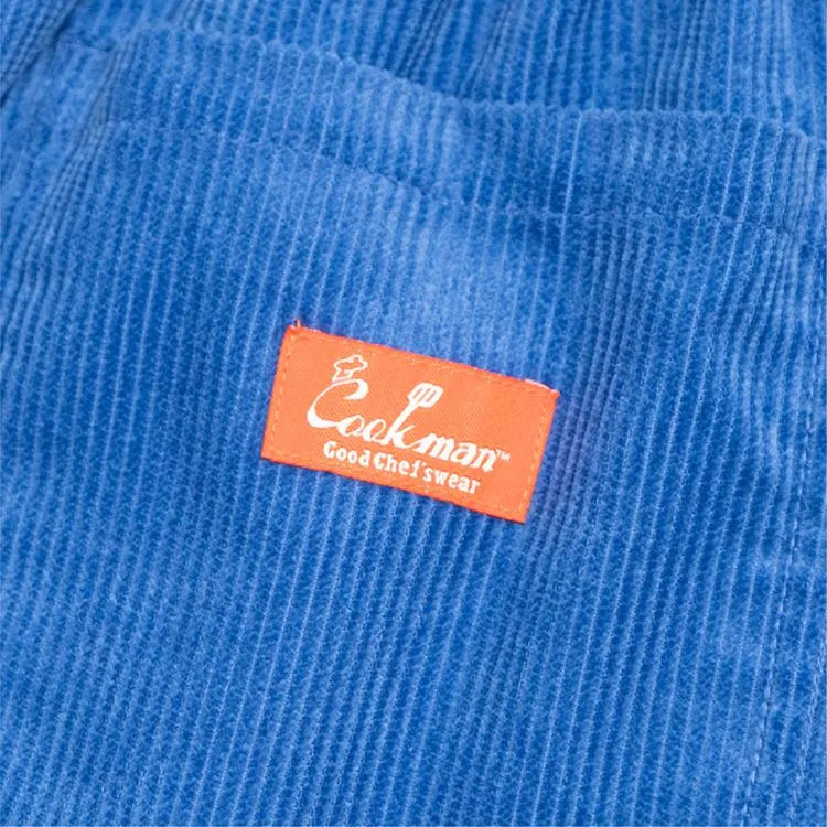 Cookman Chef Pants - Corduroy : Royal Blue