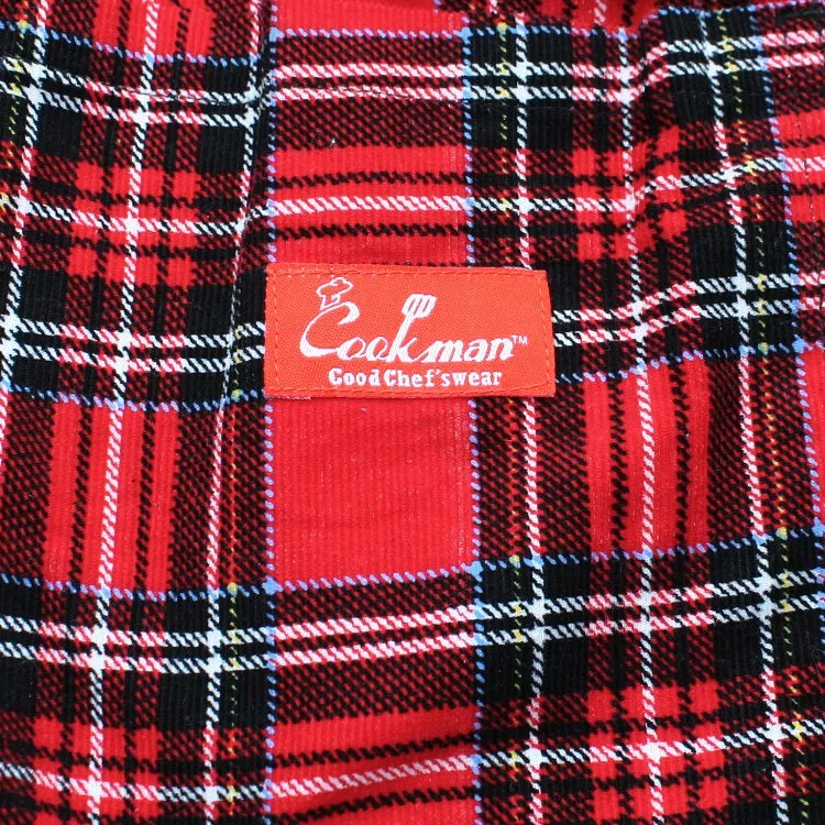 Cookman Chef Pants - Corduroy : Tartan Red