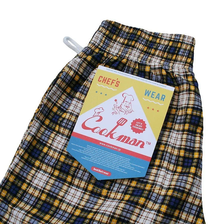 Cookman Chef Pants - Corduroy : Tartan Yellow