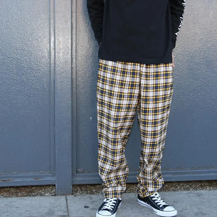 Cookman Chef Pants - Corduroy : Tartan Yellow