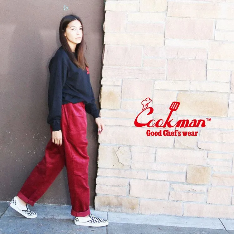 Cookman Chef Pants - Corduroy : Wine