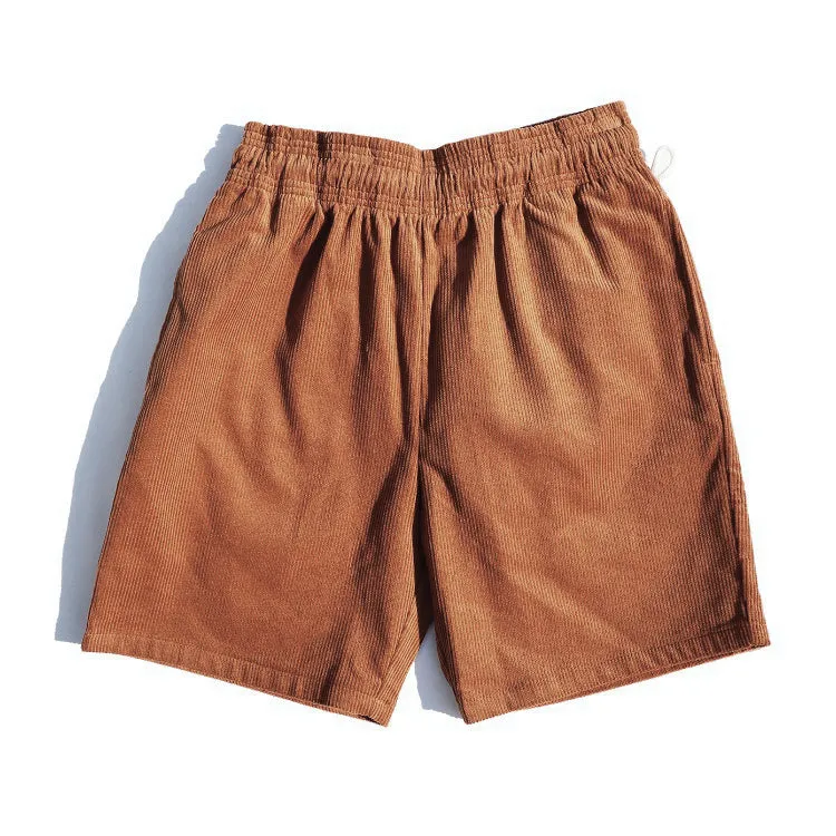 Cookman Chef Short Pants - Corduroy : Brown