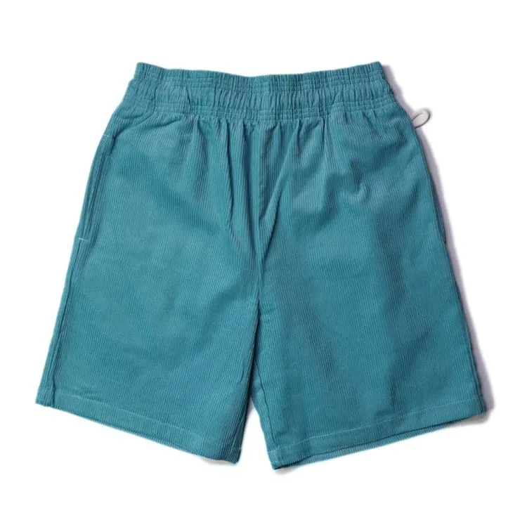 Cookman Chef Short Pants - Corduroy : Turquoise Blue