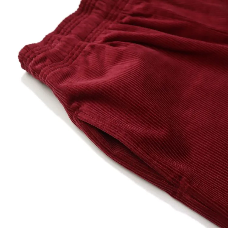 Cookman Chef Short Pants - Corduroy : Wine