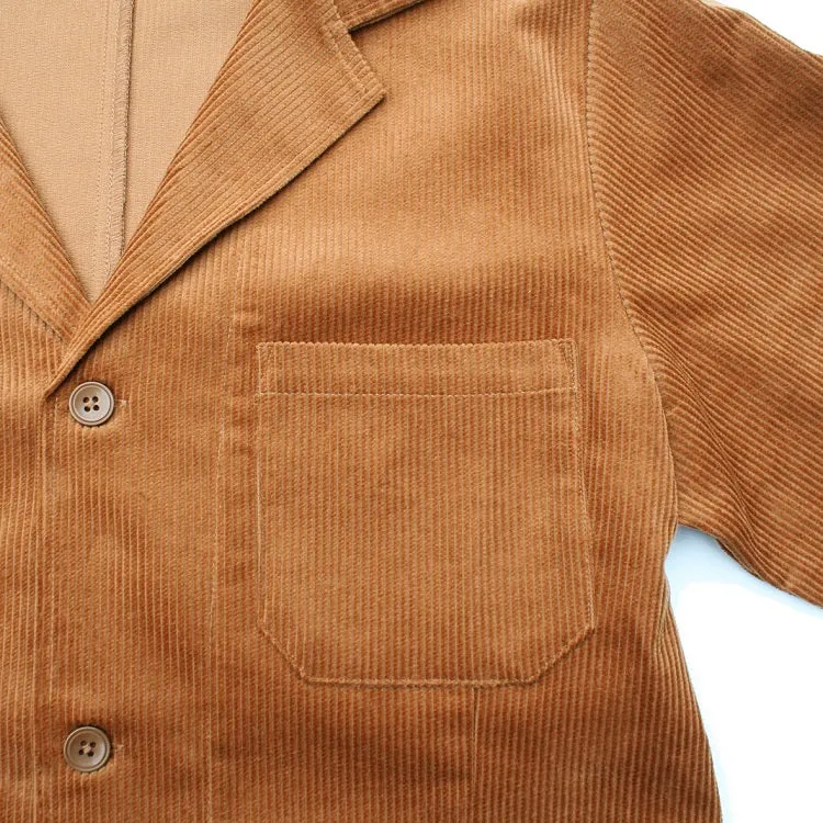 Cookman Lab Jacket - Corduroy : Brown