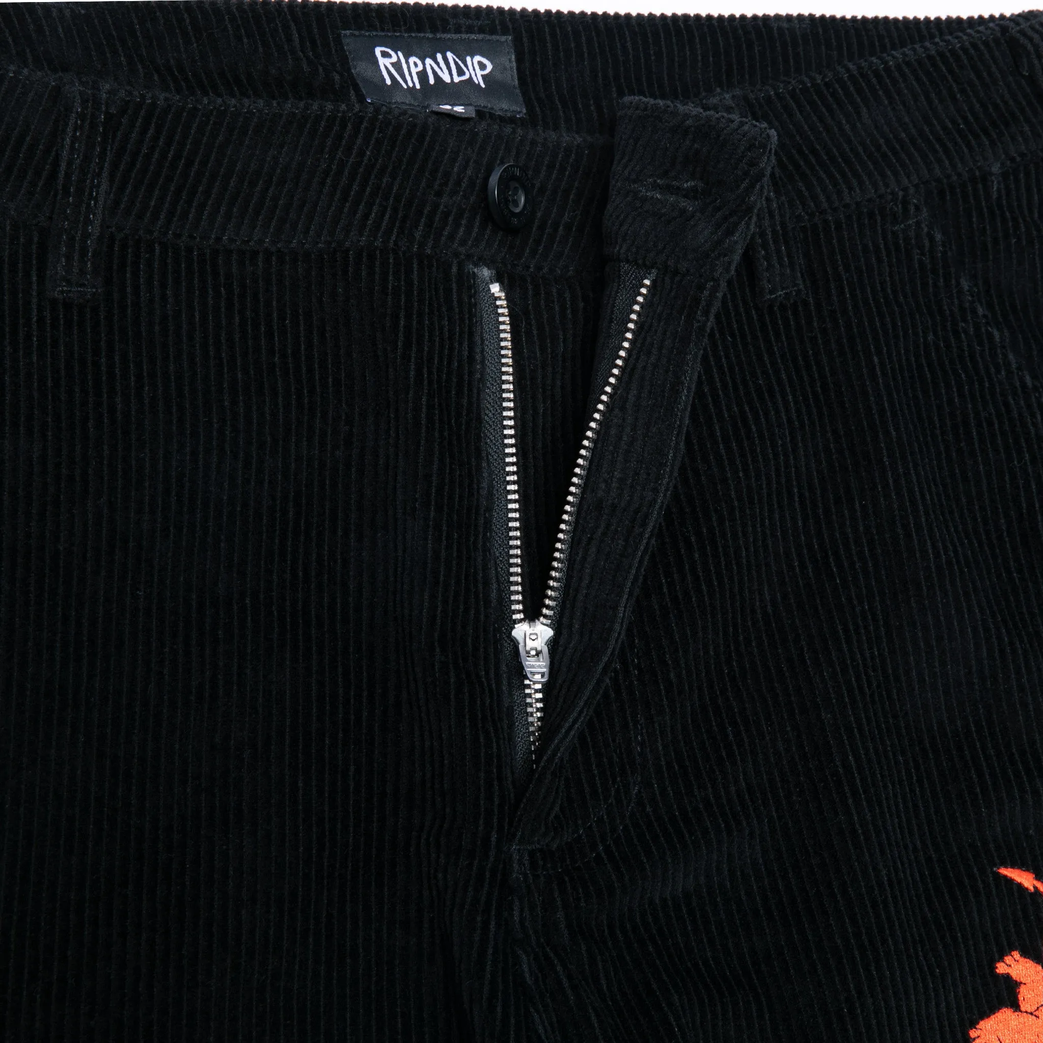 Devil Baby Corduroy Pants (Black)