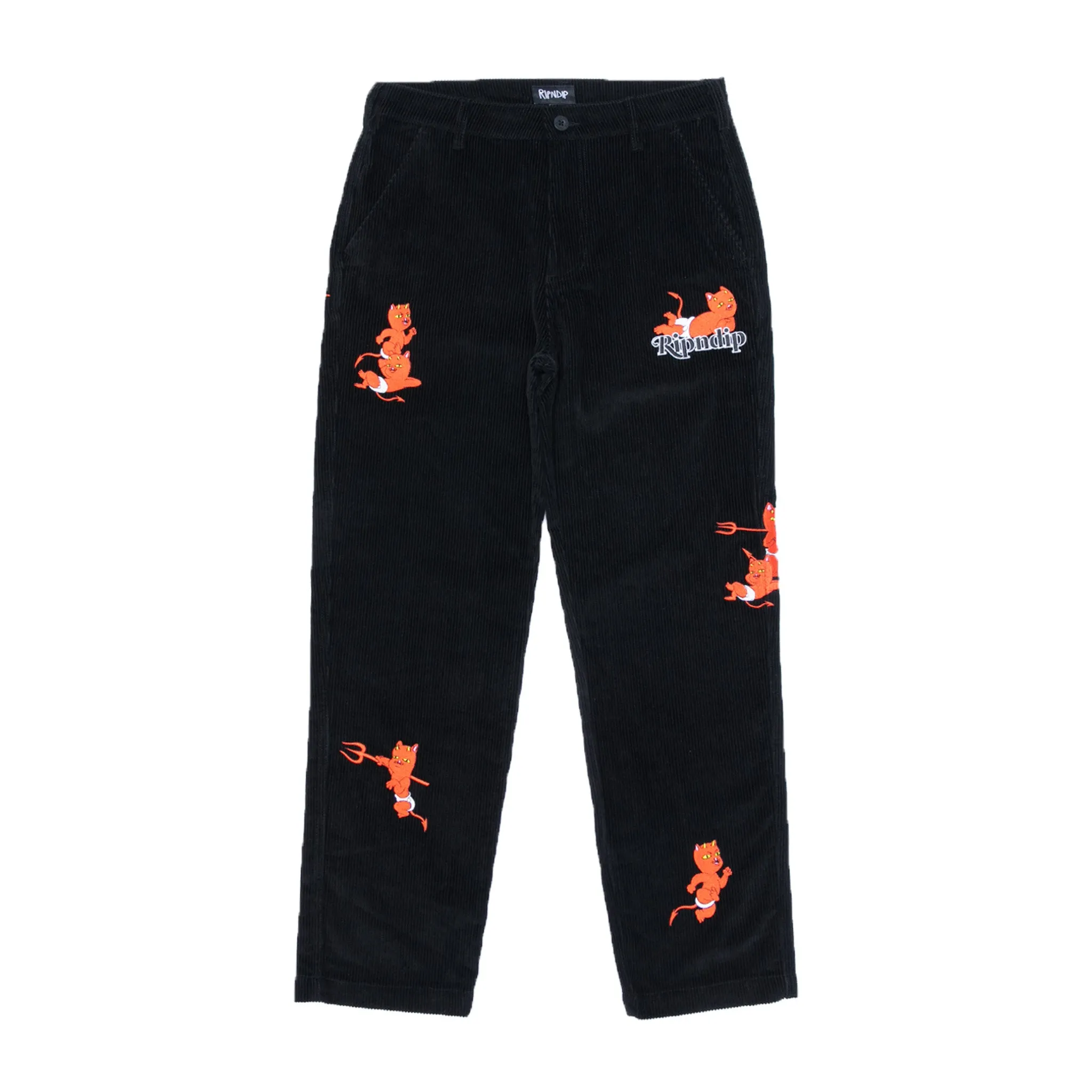 Devil Baby Corduroy Pants (Black)