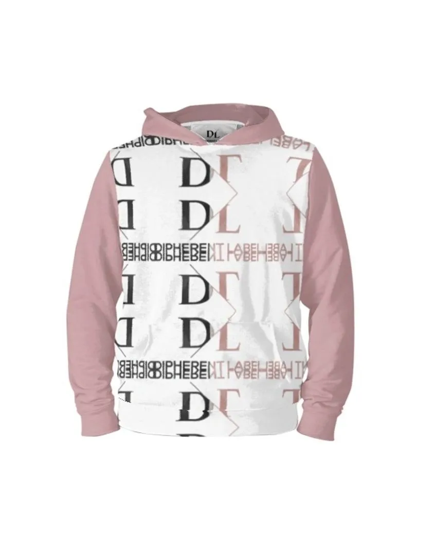 Dipherent Label Mirrored Pink Hoodie