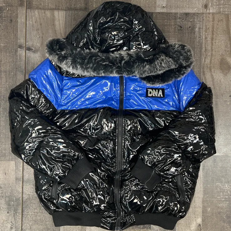 Dna Premium Wear- bubble coat (blue/black)