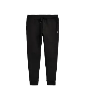 Double-Knit Joggers - Black