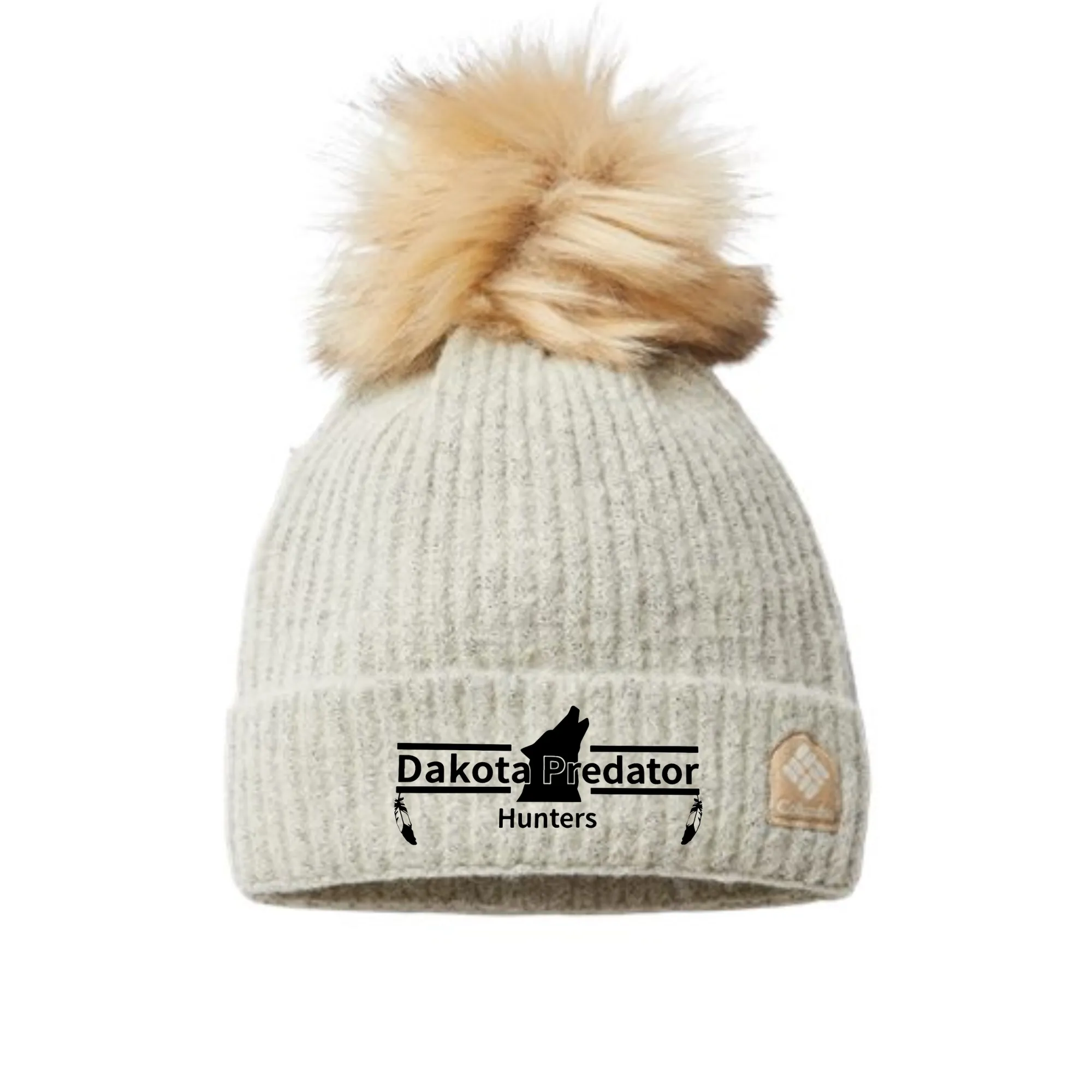 DPH Columbia - Winter Blur™ Pom-Pom Cuffed Beanie Embroidered