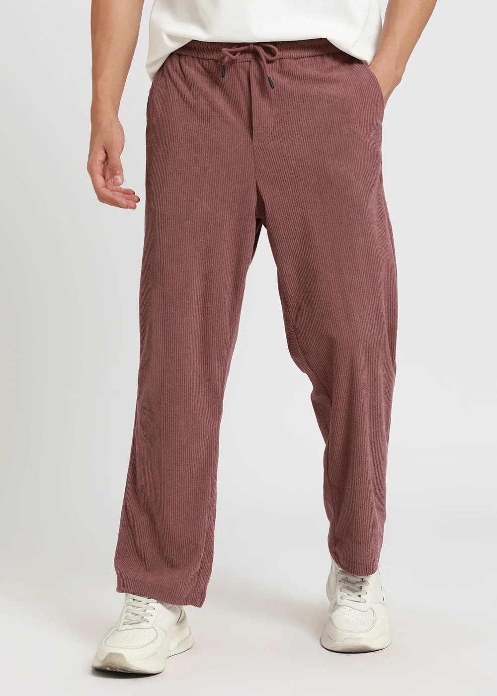 Dusty Rose Corduroy Pants