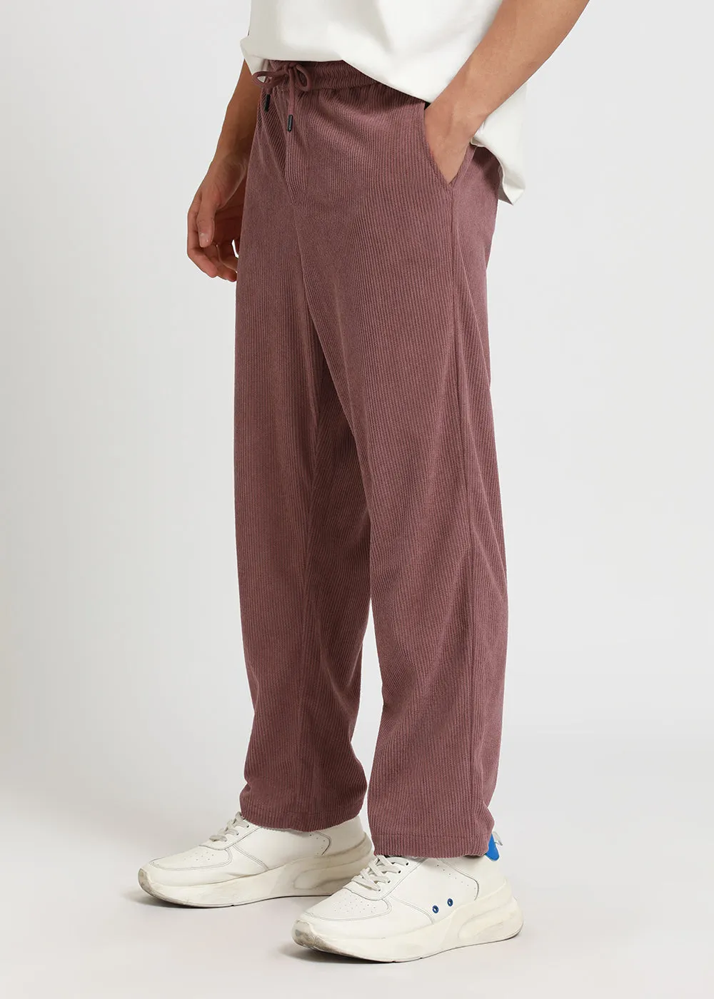 Dusty Rose Corduroy Pants