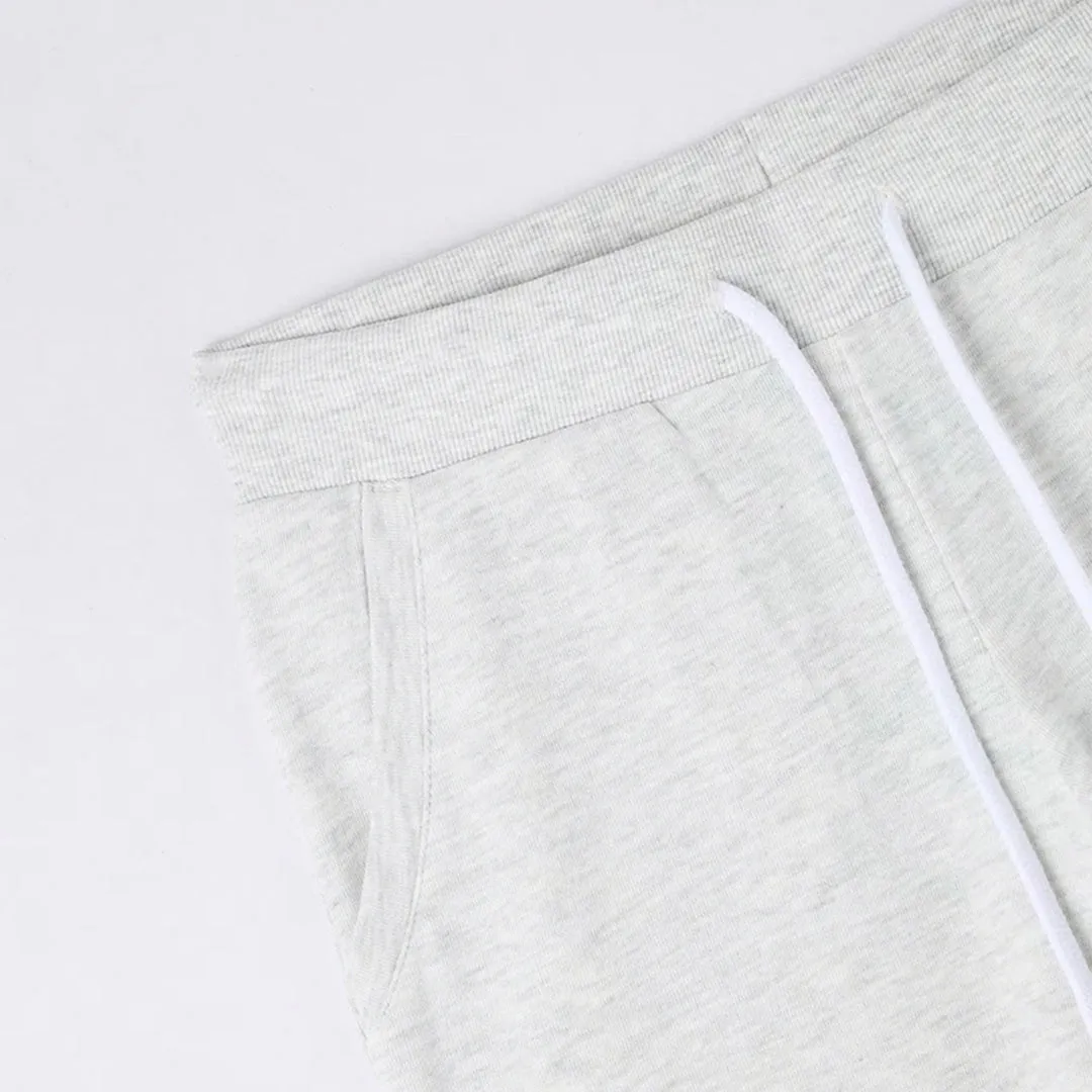 Elasticated Ribbed Band Sweatpants