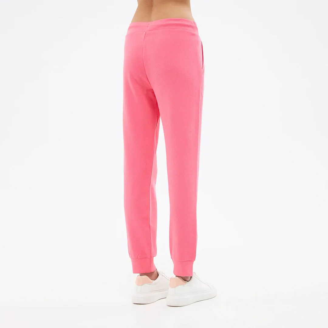 Elasticated Ribbed Band Sweatpants