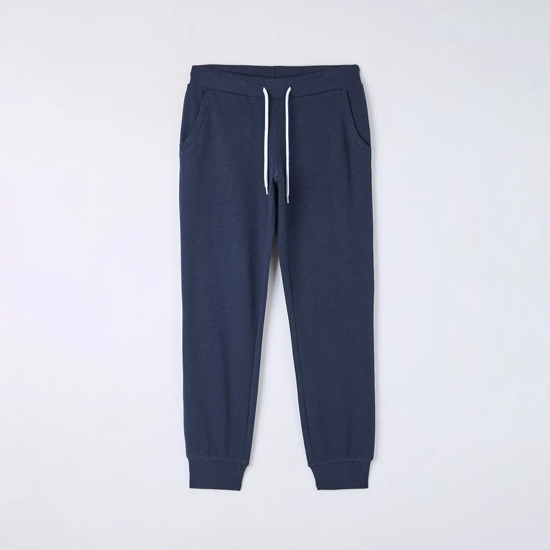 Elasticated Ribbed Band Sweatpants