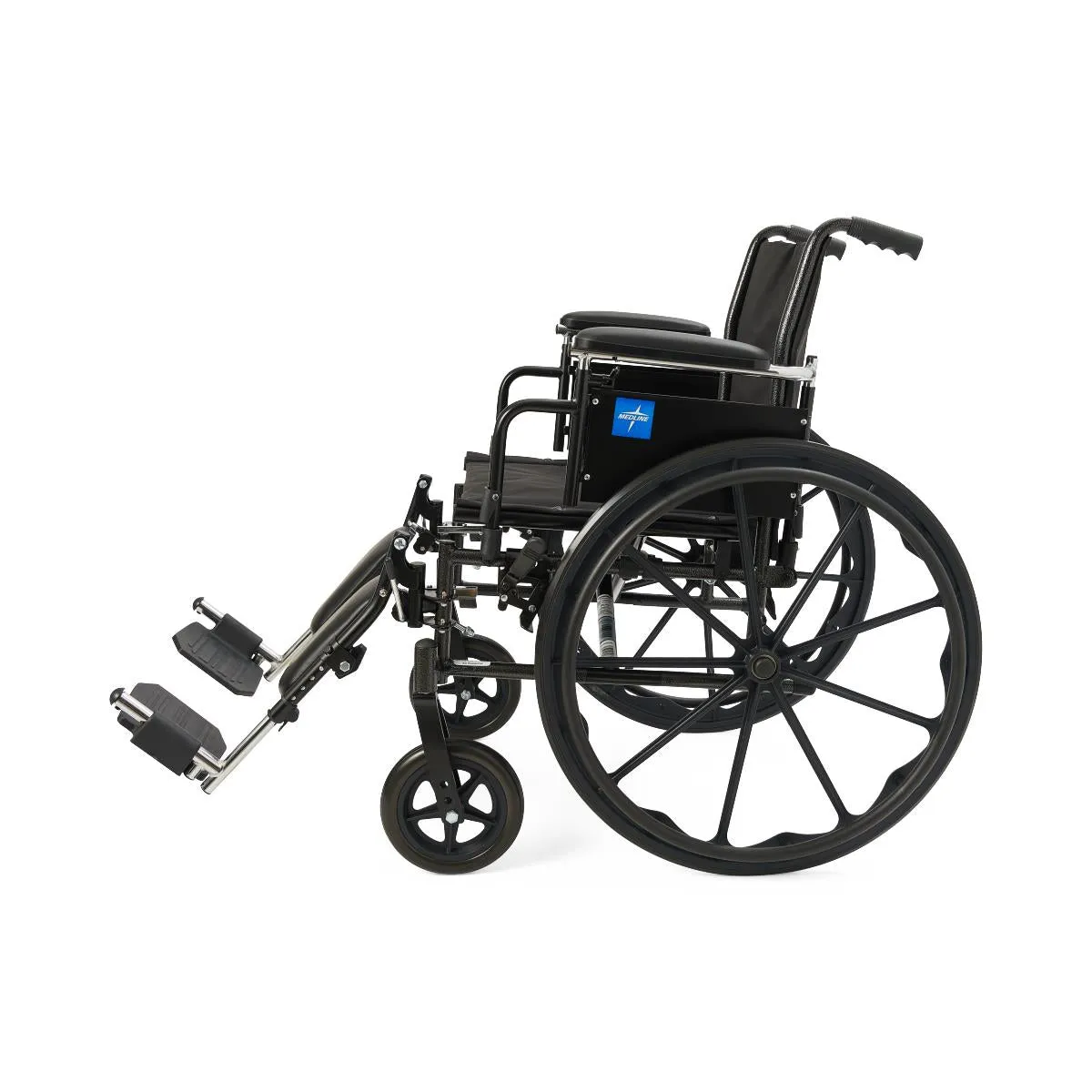 Excel K3 Wheelchair w/ Removable Desk Length Arms and Elevating Legrests