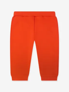 Fendi Baby Logo Joggers in Red