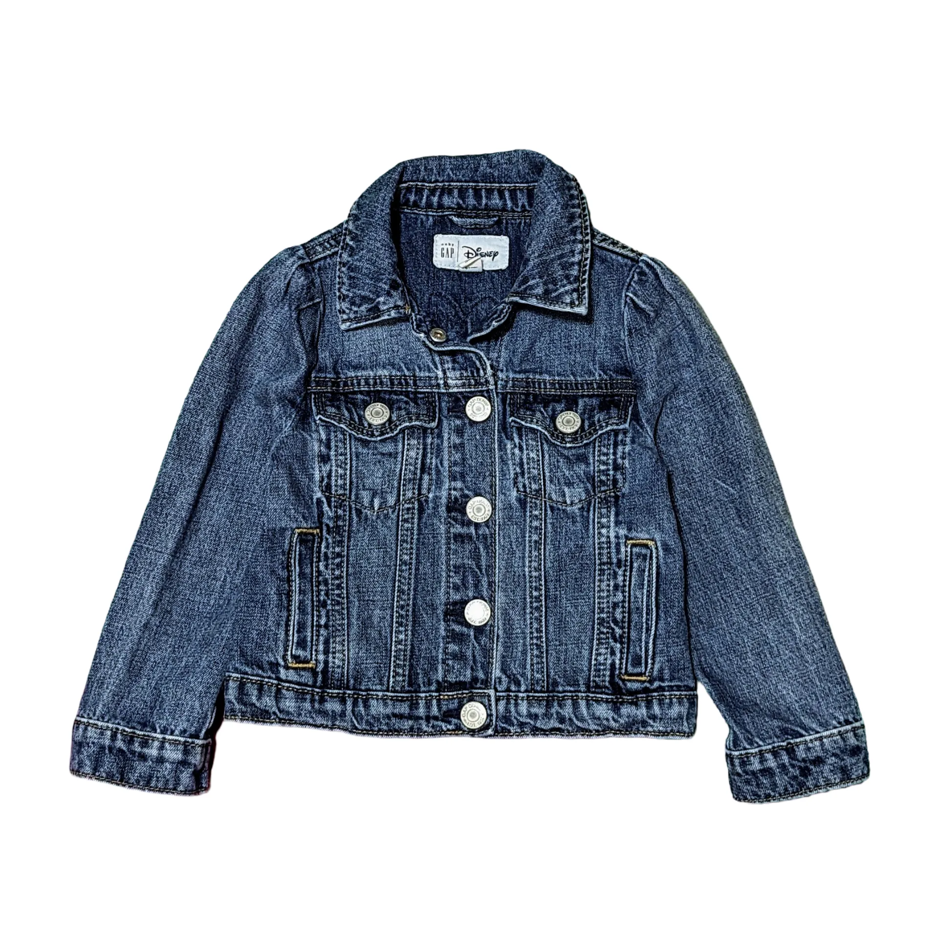 GAP x Disney Minnie Mouse Patch Denim Jacket