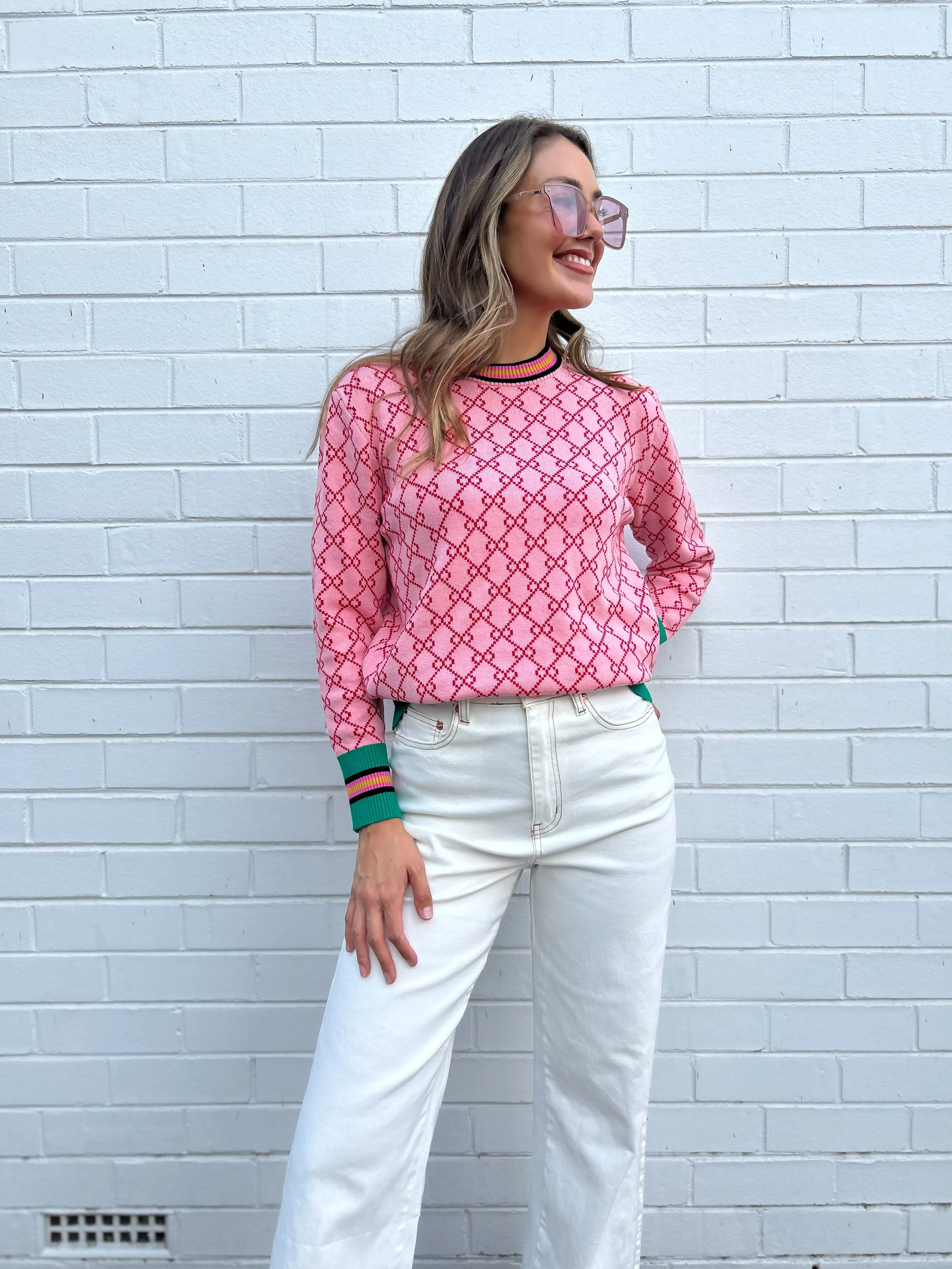 GIGI Knit - Pink/Red