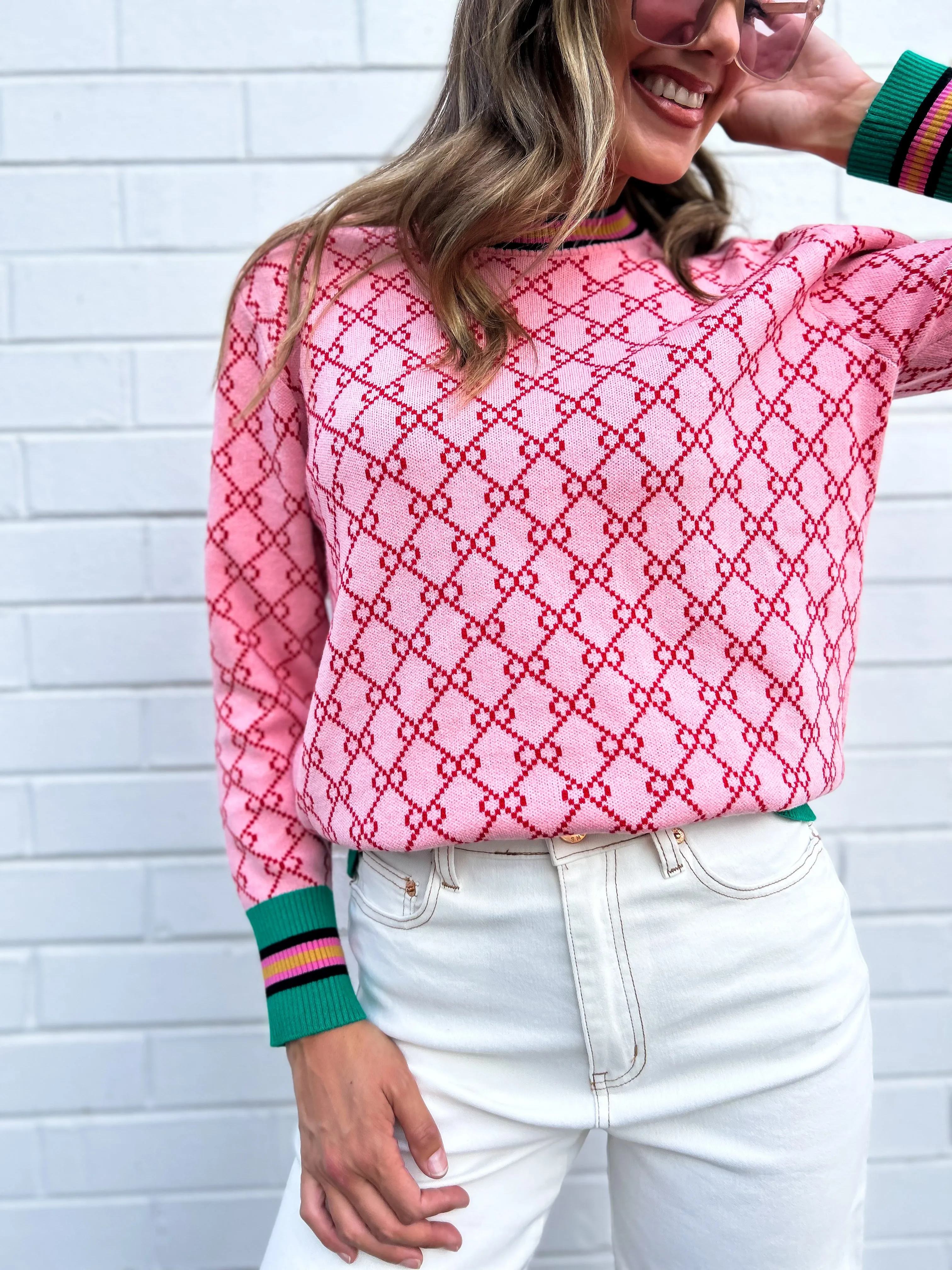 GIGI Knit - Pink/Red