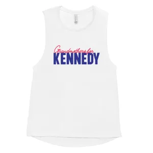 Grandmothers for Kennedy Ladies' Muscle Tank