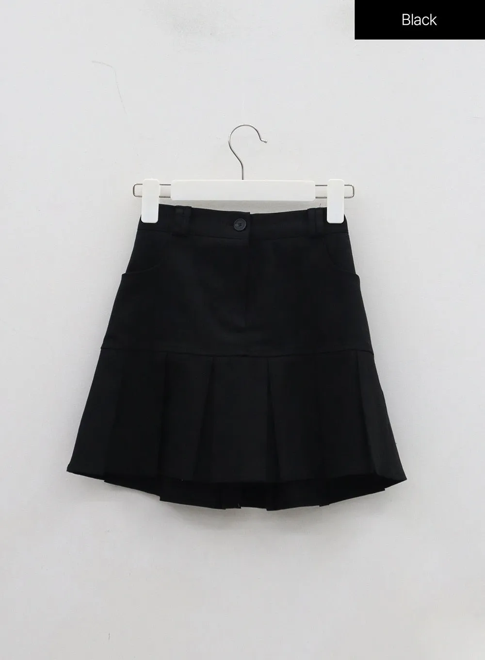 High Waist Pleated Mini Skirt BJ320