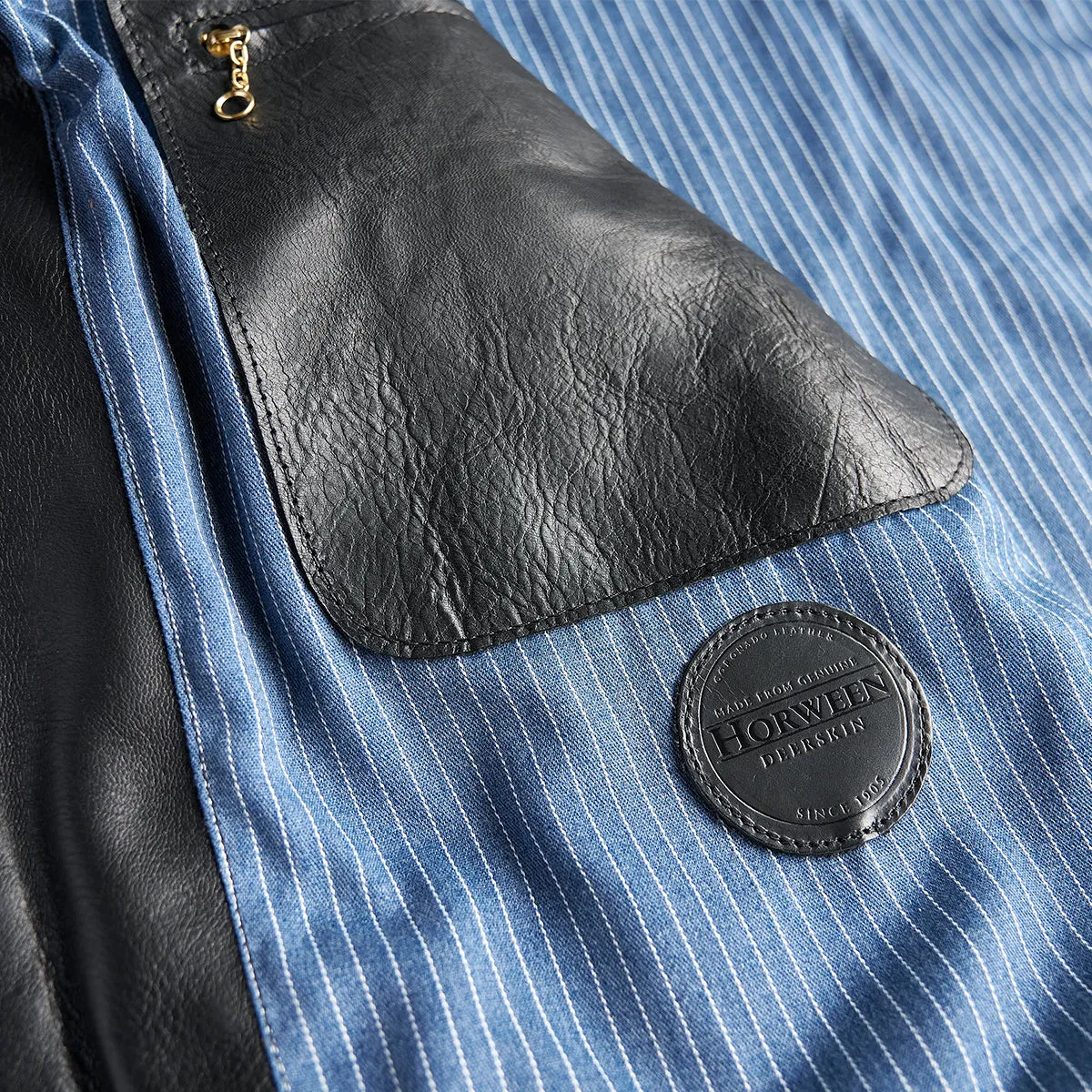 Horween® Deerskin Garrison No.312  | Utica Black