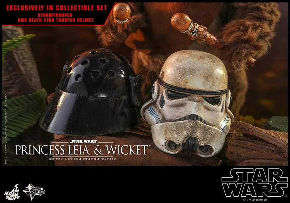 Hot Toys - MMS551 - Star Wars: Return of the Jedi - 1/6th scale Princess Leia and Wicket Collectible Figures Set