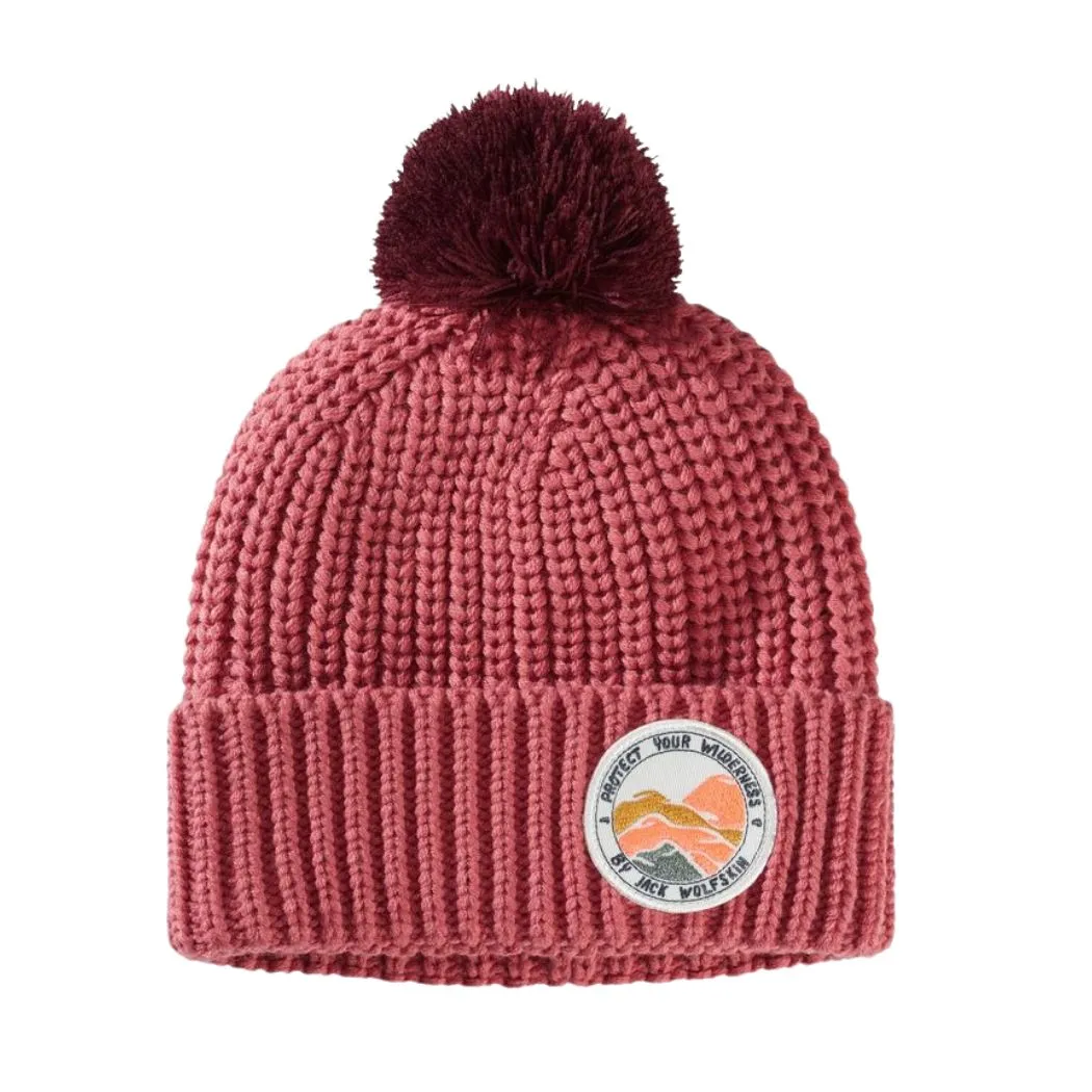 jack wolfskin Pompom Badge Kid's Beanie