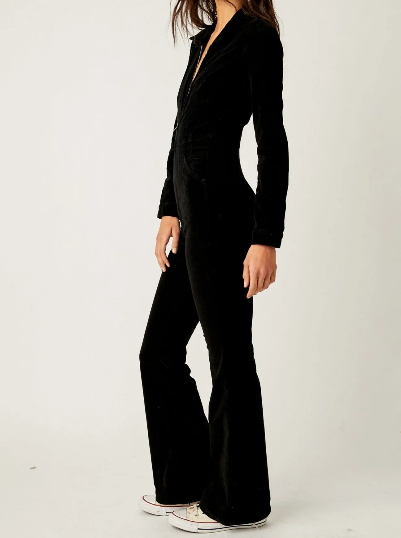 Jayde Cord Flare Jumpsuit