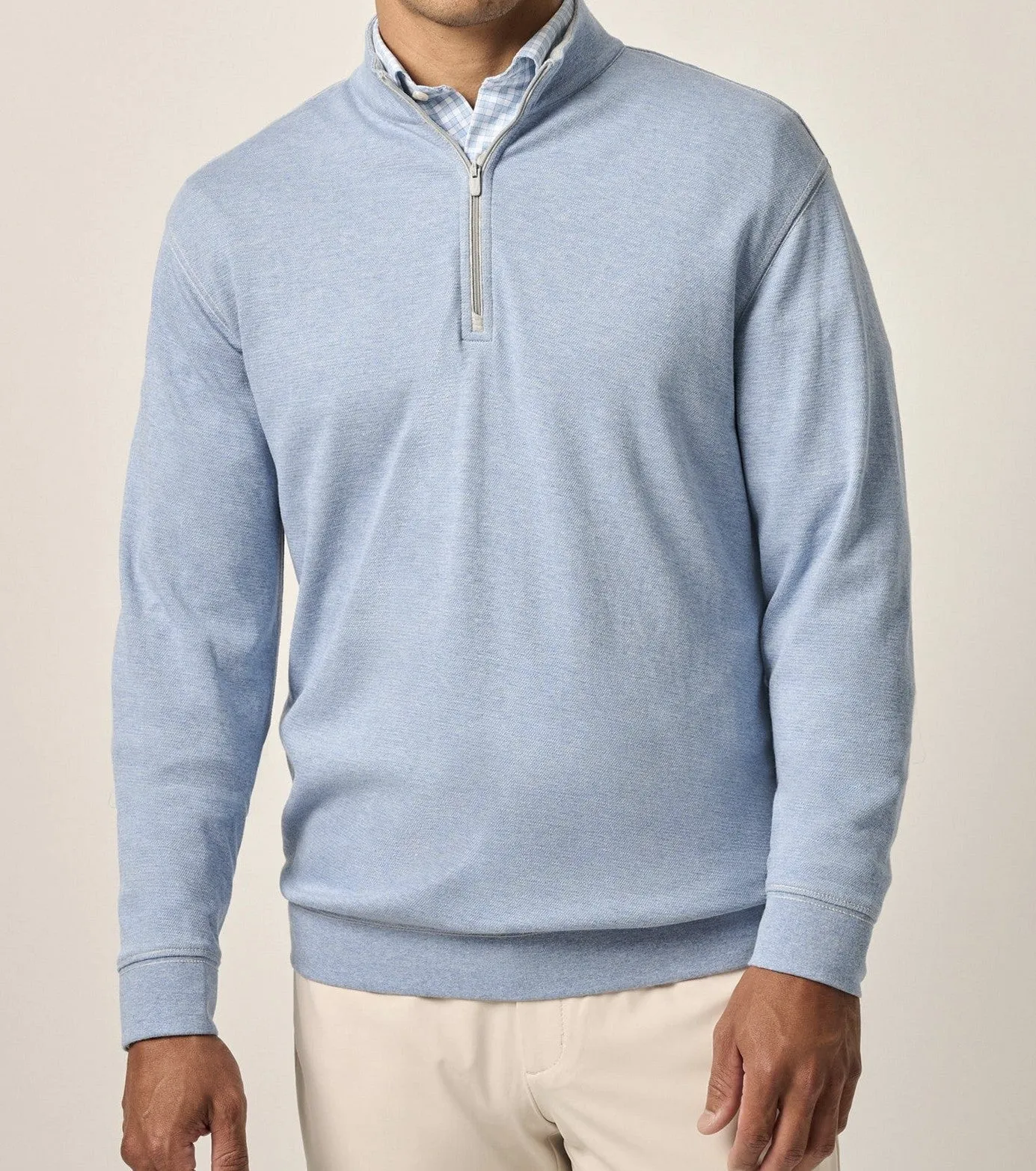 Johnnie-O Hanks Lapis Lightweight 1/4 Zip