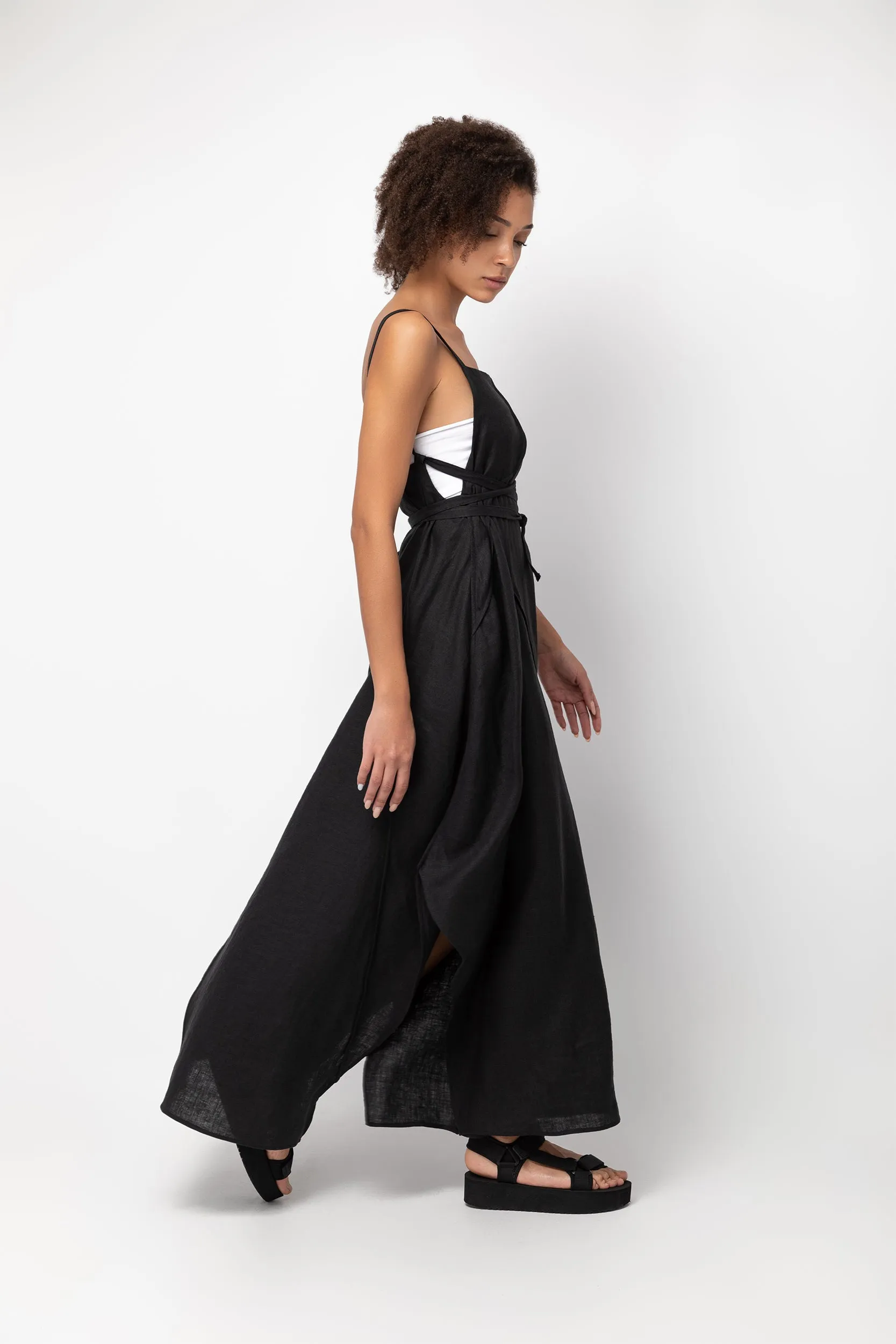 Kaze Dress Black