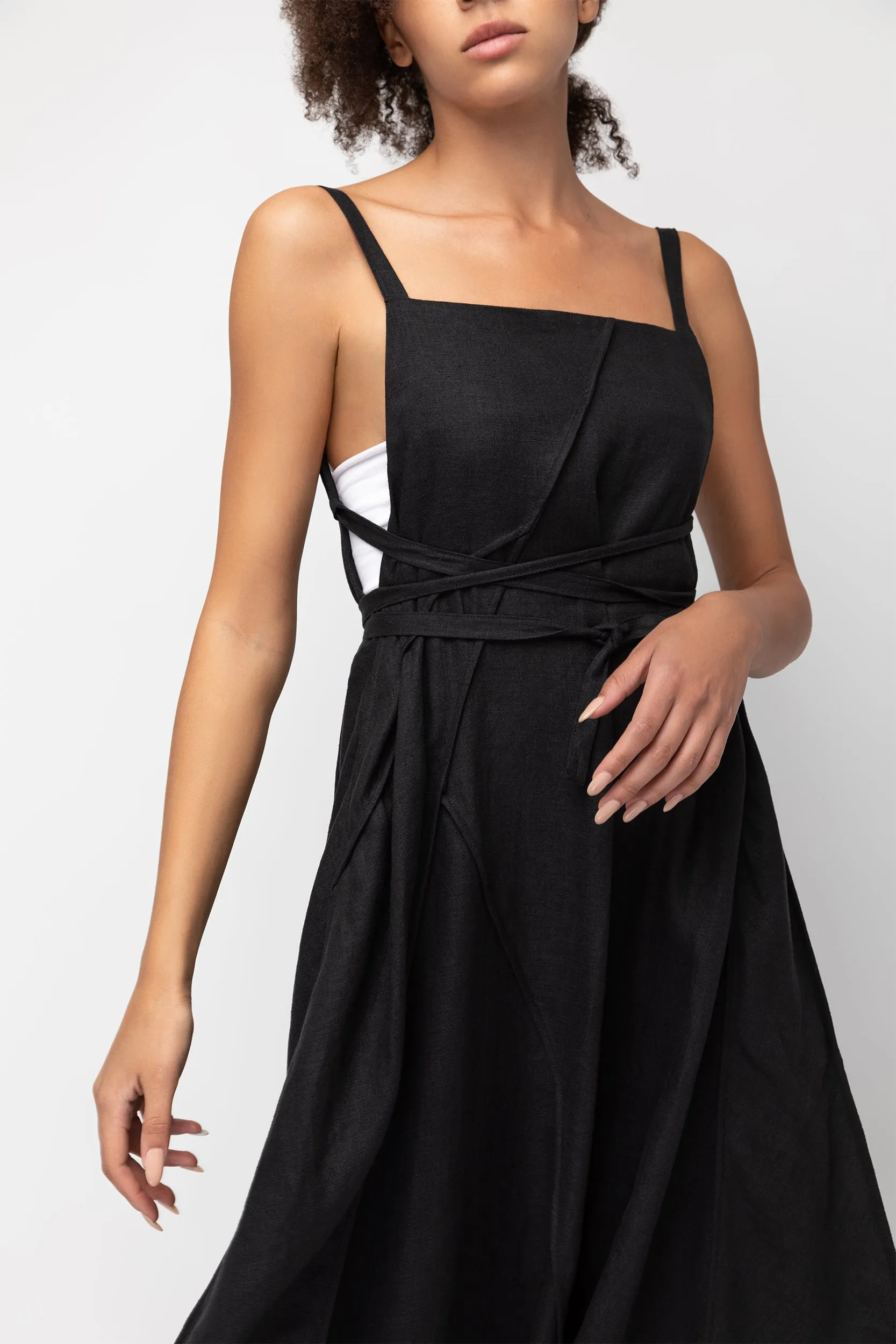 Kaze Dress Black