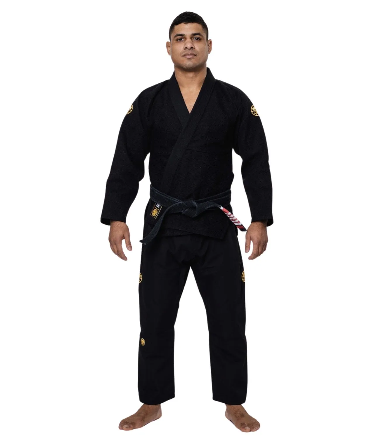 Kimono Brazilian Jiu Jitsu TATAMI Estilo Gold Label Gi - Negru