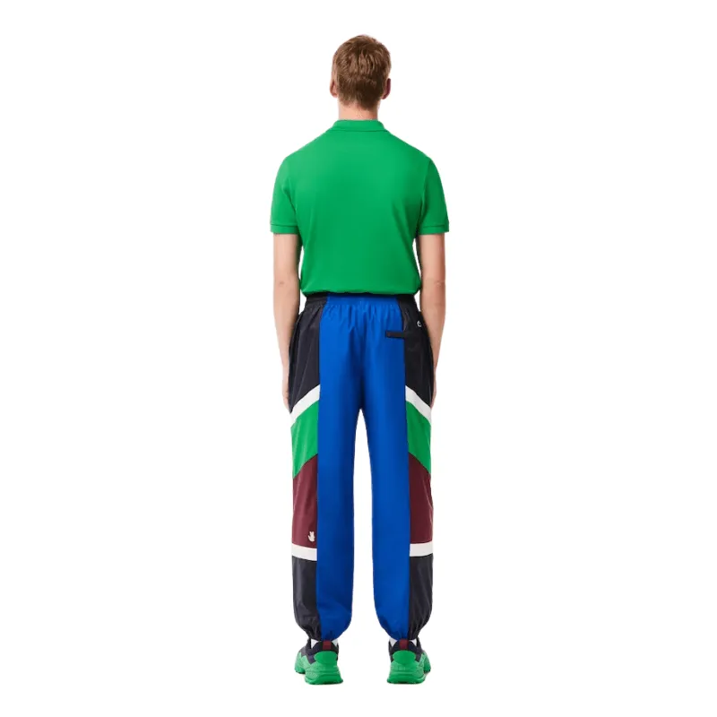 Lacoste Mixed Material Colorblock Sweatpants - Men's