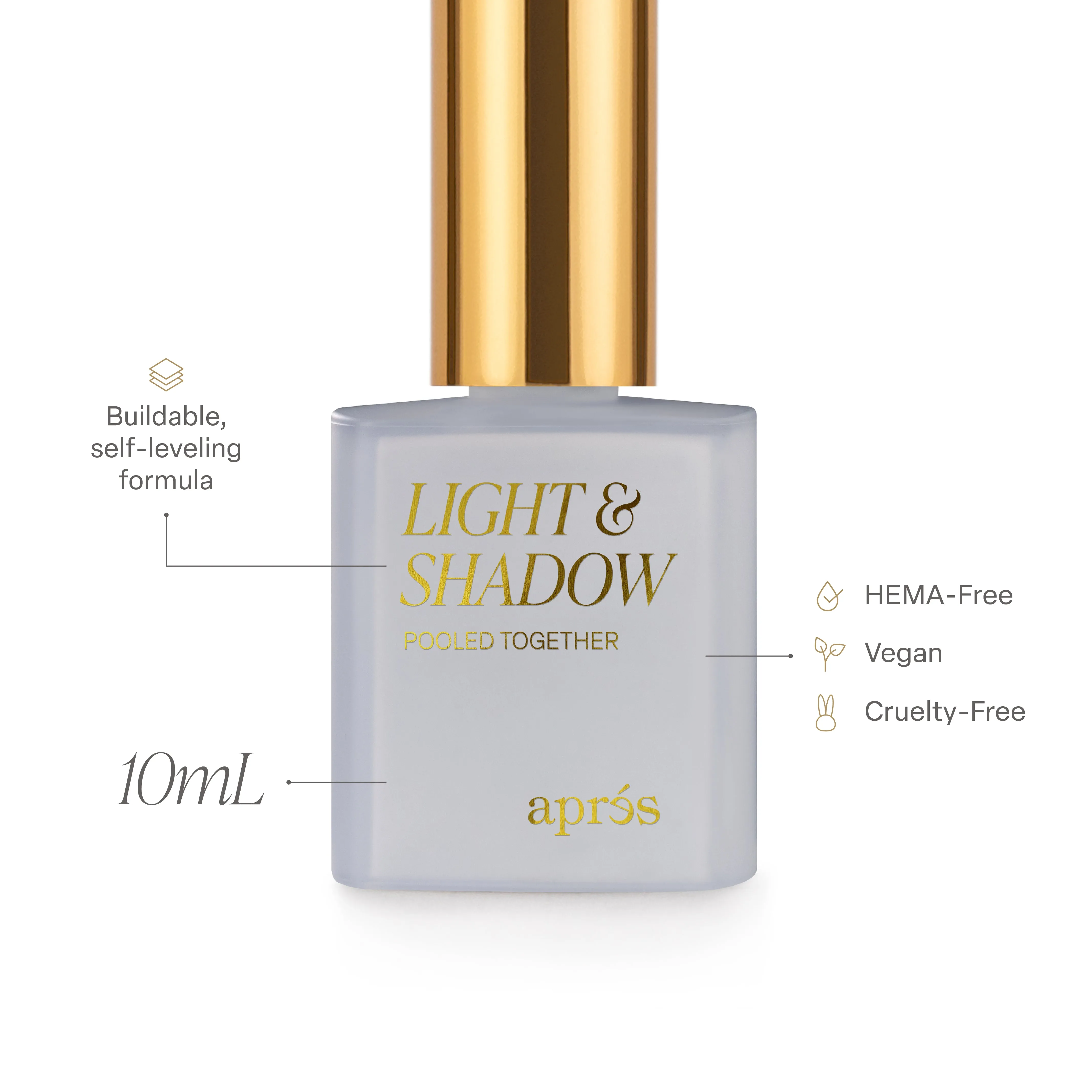 Light and Shadow 40 Sheer Gel Couleur Collection 10ml