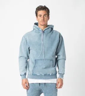 Lowgo Hood Sweat Salt Blue