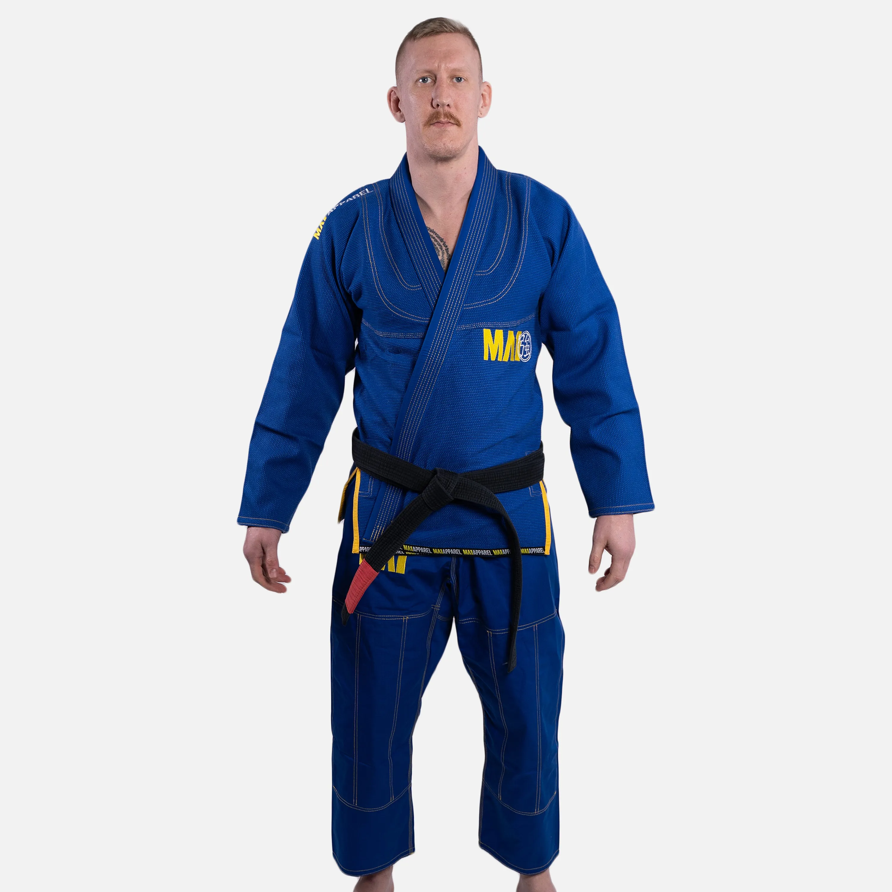 MA1 Premium Comp Gi - Blue & Yellow