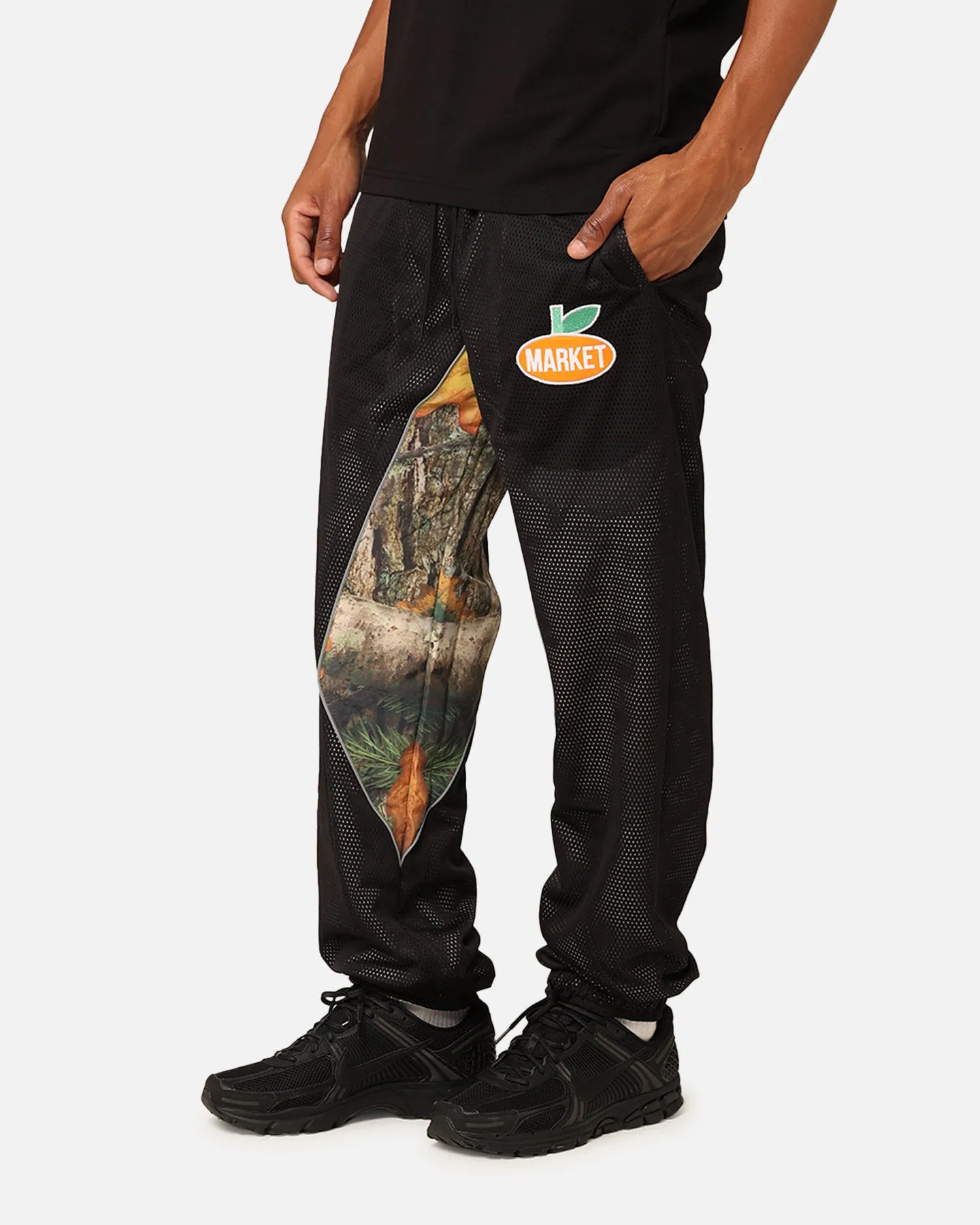 Market Faux Tree Reversible Track Pants Multi