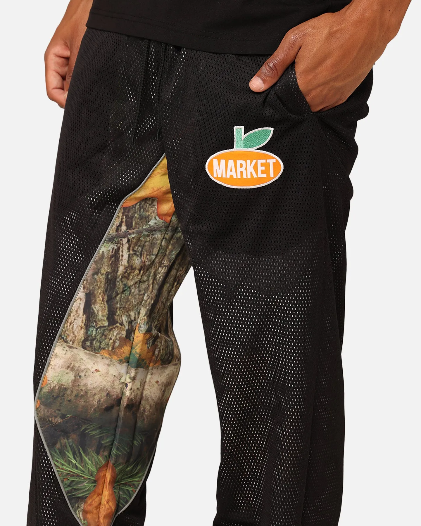 Market Faux Tree Reversible Track Pants Multi