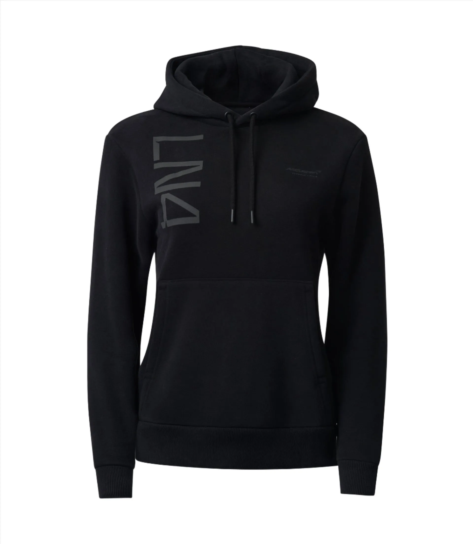 McLaren F1 Women's Lando Norris LN4 Core Hoodie -Black/Nectarine