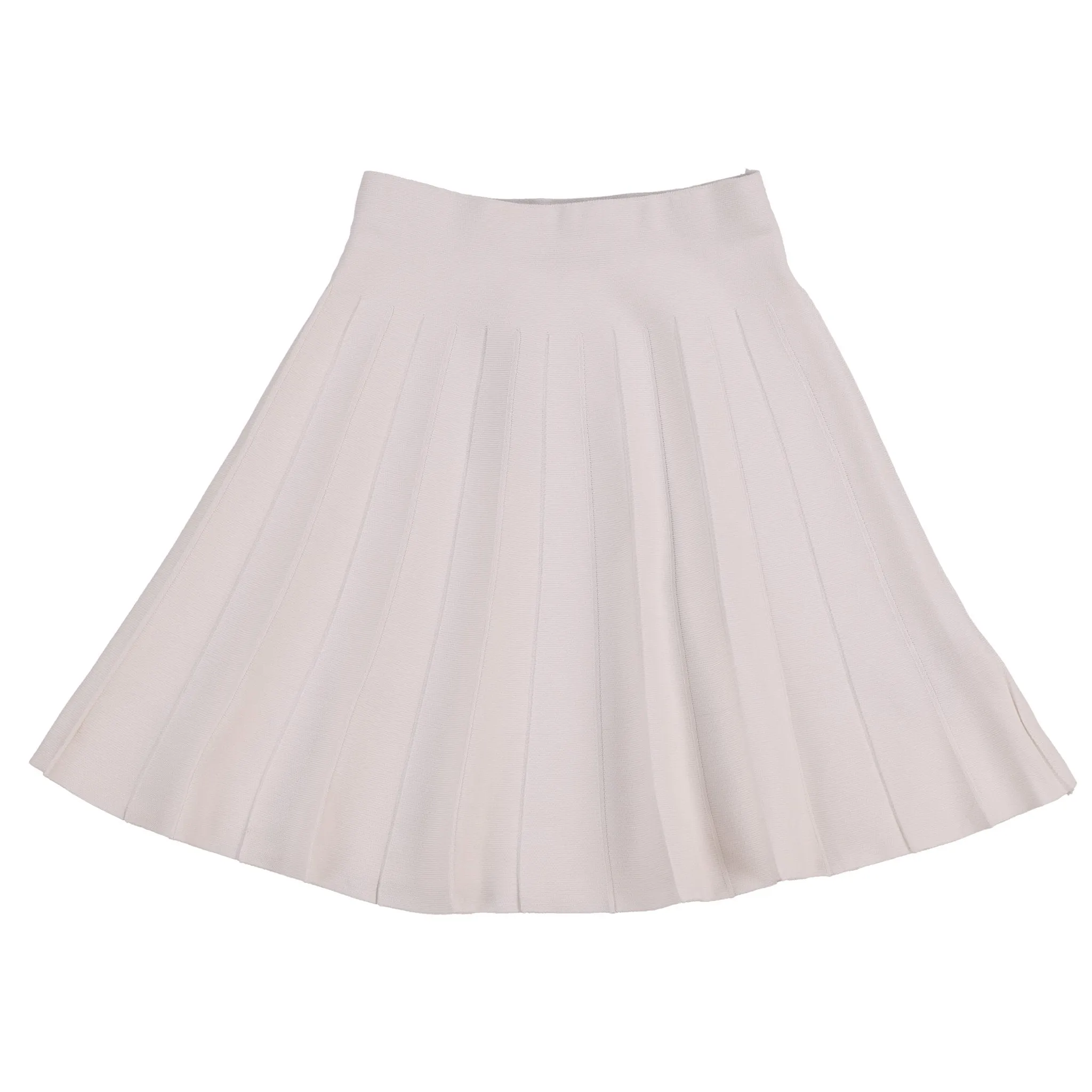 Melange Pleated Kayla Skirt