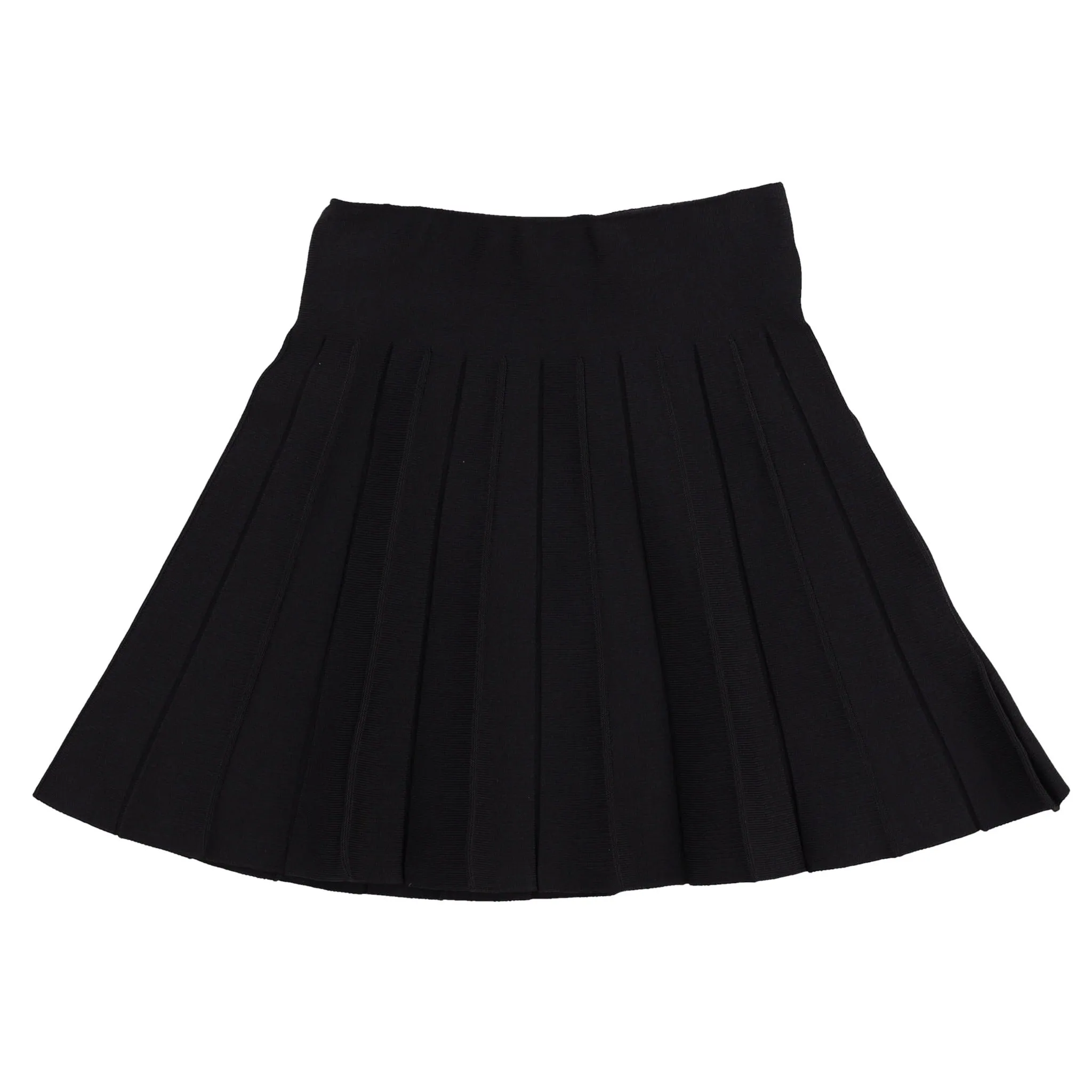 Melange Pleated Kayla Skirt