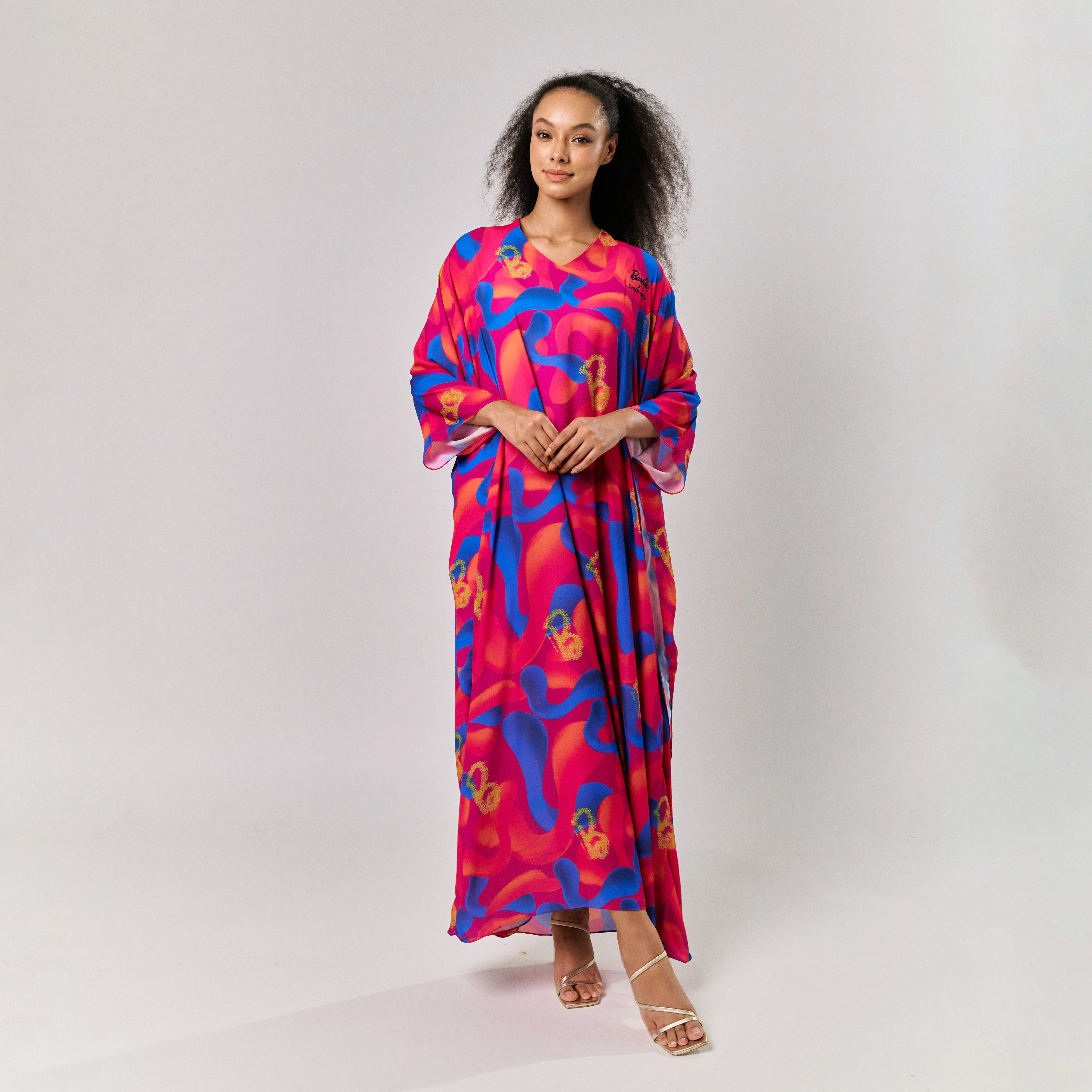 MELODY KAFTAN IN HOTPINK