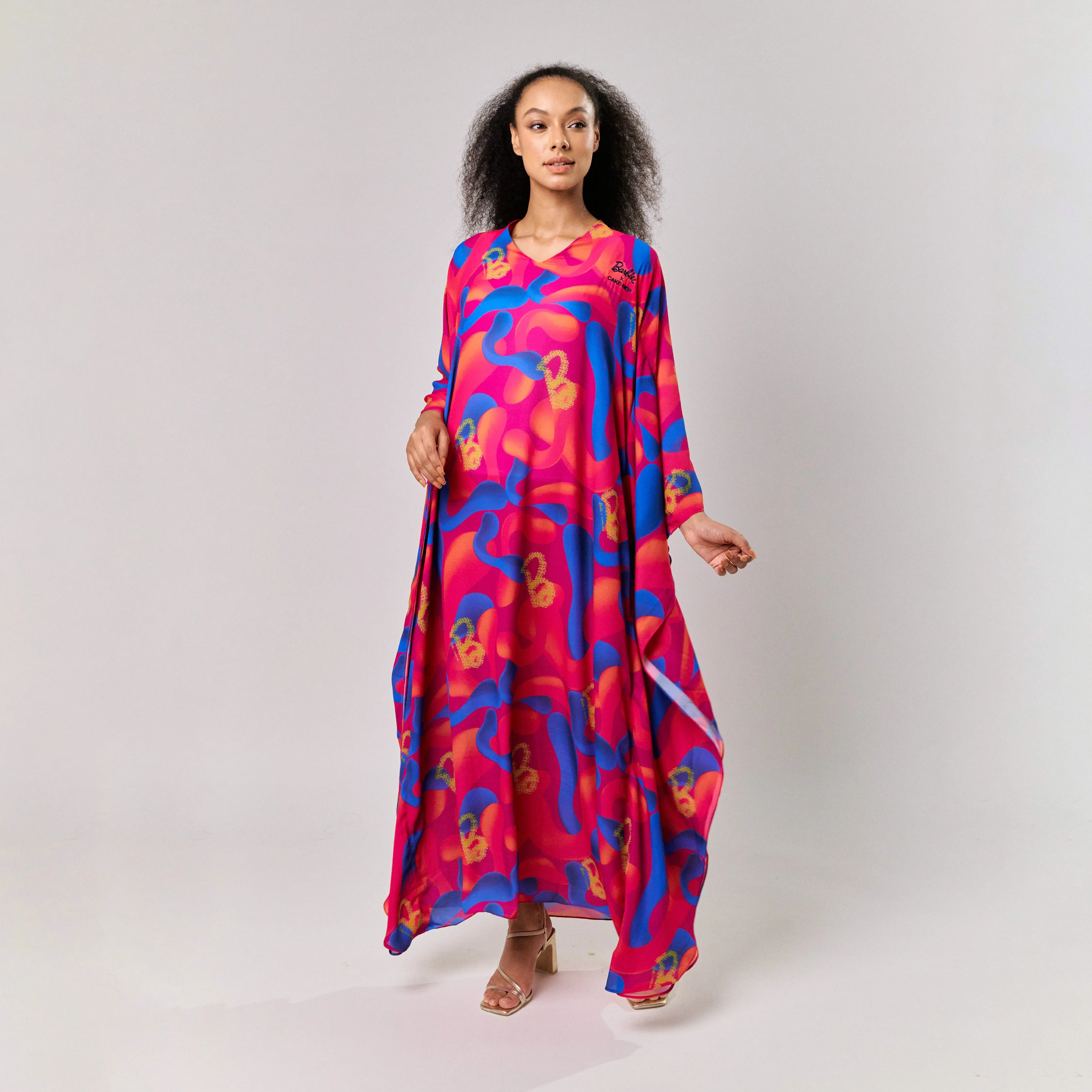 MELODY KAFTAN IN HOTPINK