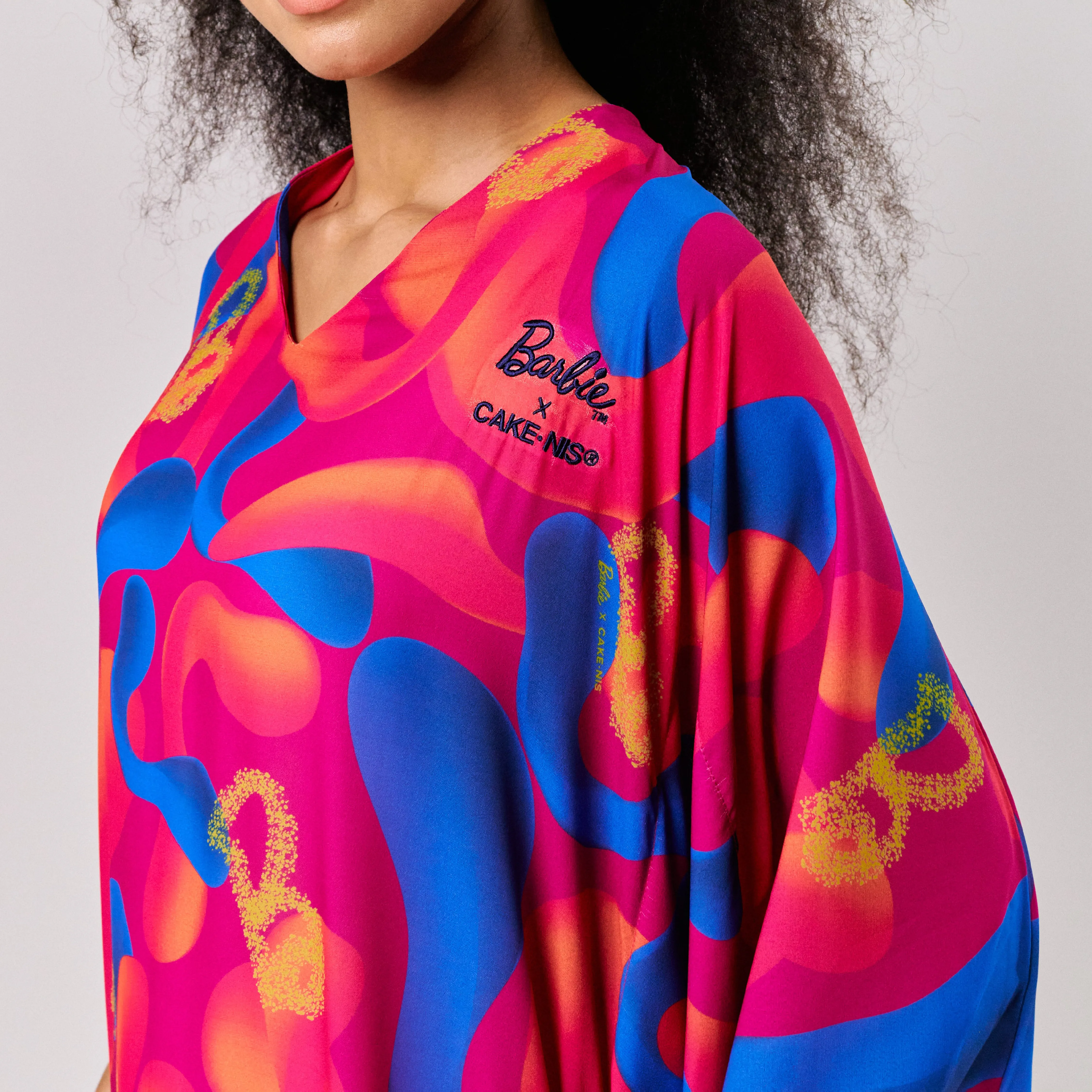 MELODY KAFTAN IN HOTPINK