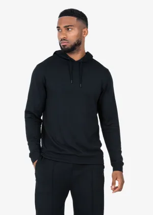 Mens All Around Lounge Hoodie & Pants Set Black