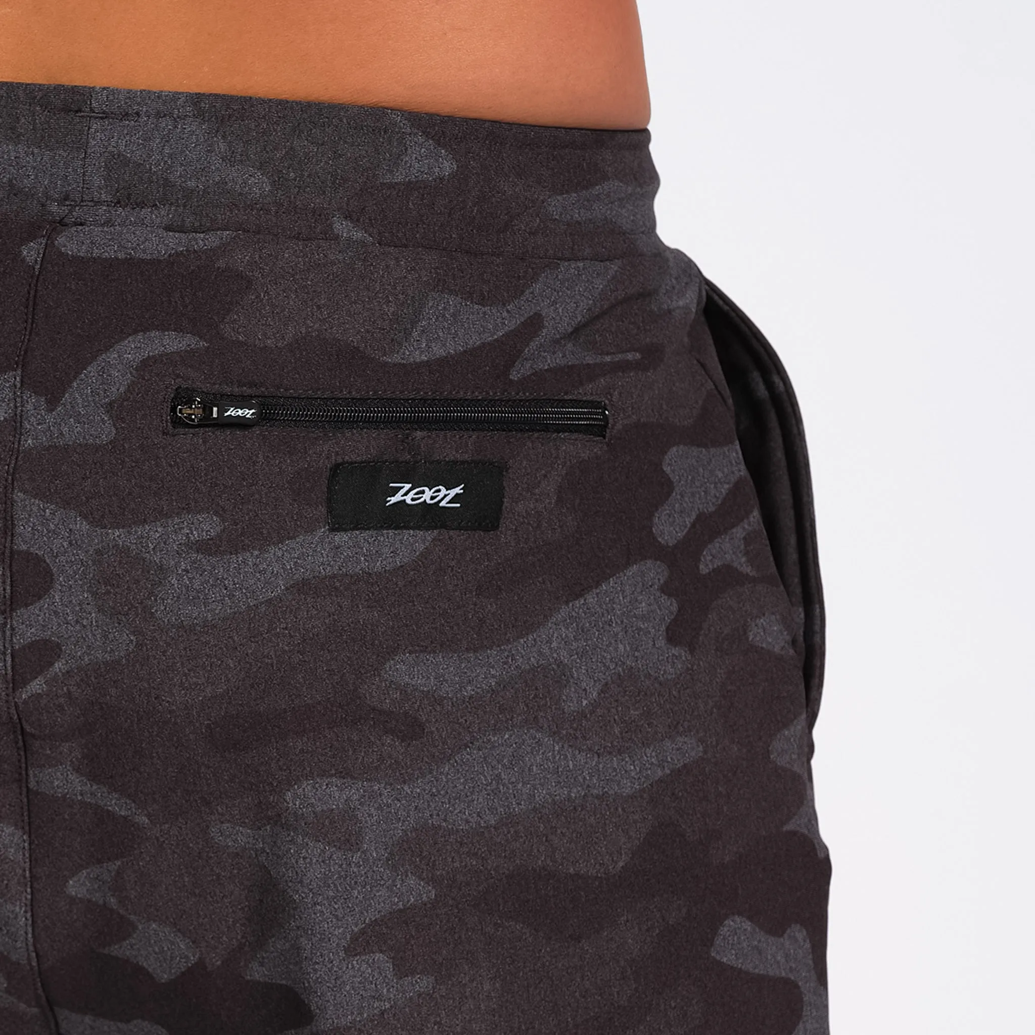 Mens LTD Run Heather Grey Jogger - Camo